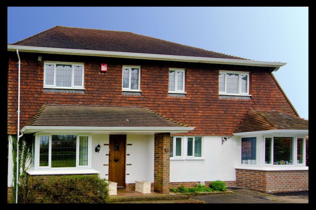 white pvcu windows