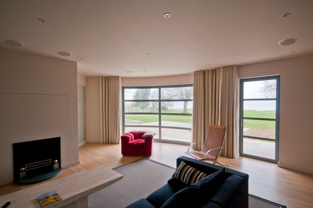 aluminium windows interior