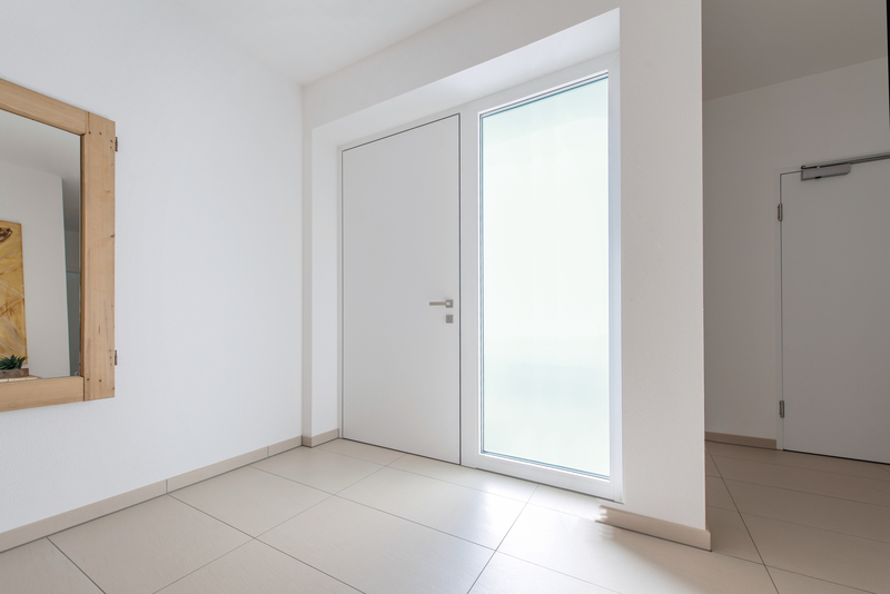 White Internorm front door interior